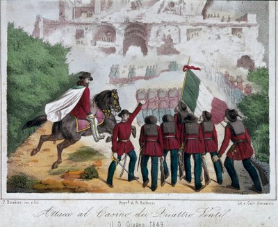 Risorgimento, Repubblica Romana: i soldati dell