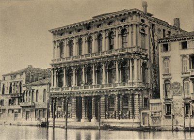 Residenza di Robert Browning a Venezia da Italian School