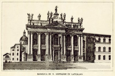 Roma: Basilica di San Giovanni in Laterano da Italian School