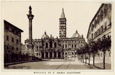 Roma: Basilica di Santa Maria Maggiore da Italian School