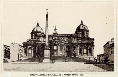 Roma: Tribuna della Basilica di Santa Maria Maggiore da Italian School