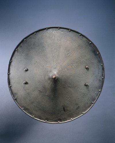 Rondache, o scudo rotondo, c.1550-1600 da Italian School