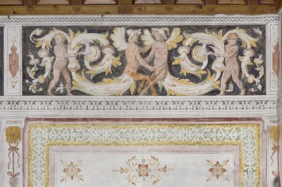 Stanza degli Amorini, dettaglio da Italian School