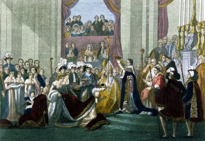 Sacro Imperatore Napoleone I e incoronazione dell