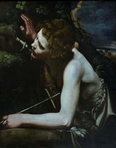 San Giovanni Battista, c.1640-60 da Italian School
