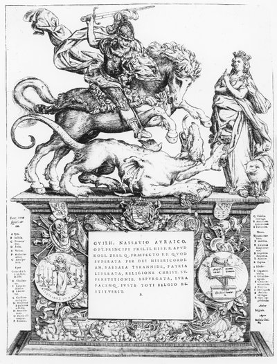San Giorgio e il drago da Italian School