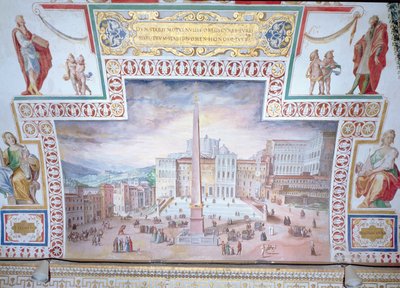 Piazza San Pietro, Roma da Italian School
