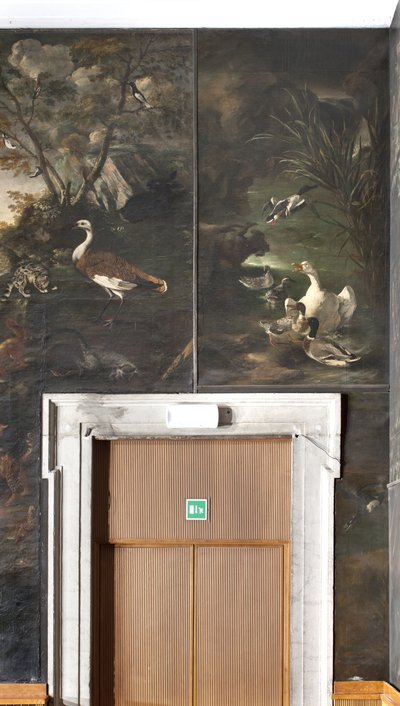 Cigno e anatre, Mito di Orfeo da Italian School