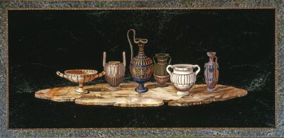 Tavolo in pietra dura da Italian School
