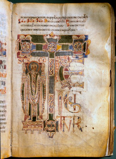 Te igitur Pagina di un Messale e Sacramentario Rappresentativo. Realizzato nell