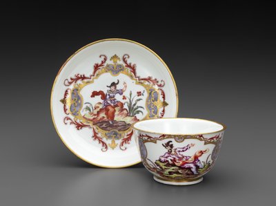 Tazza da tè e piattino da Italian School