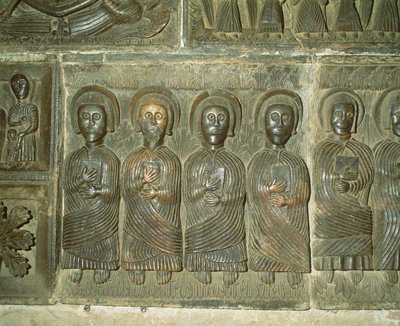 Gli Apostoli, rilievo preromanico da Italian School