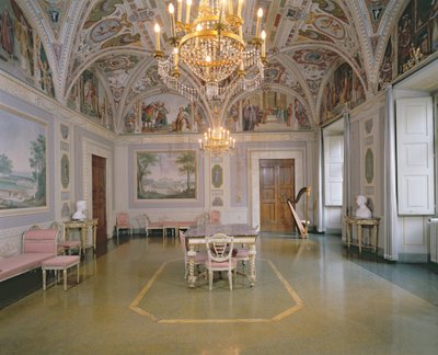 La Sala delle Udienze, affreschi dipinti da Matteo Rosselli (1578-1650) nel 1623 da Italian School