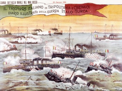 La battaglia di Kunfuda Bay da Italian School