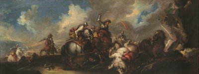 La Battaglia dei Cavalieri da Italian School