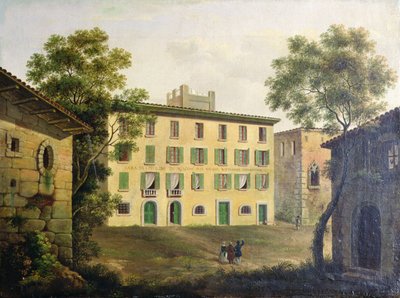 Il luogo di nascita di Napoleone, Ajaccio, Corsica da Italian School