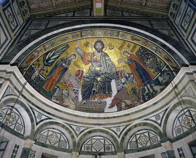 La benedizione di Cristo, 1297 da Italian School