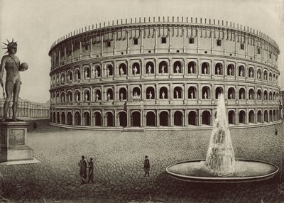 Il Colosseo restaurato da Italian School