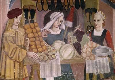 Il Banco dei Fruttivendoli (dettaglio) da Italian School