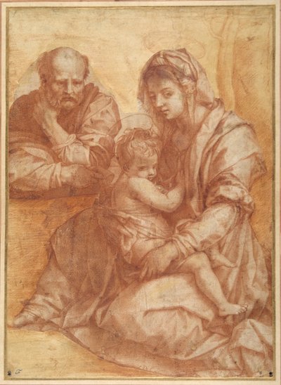 La Sacra Famiglia a riposo, dopo Andrea del Sarto da Italian School