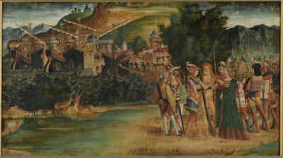 Il Matrimonio di Giasone e Medea, c.1500 da Italian School