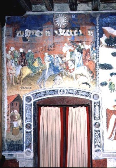Il mese di febbraio, c.1400 da Italian School