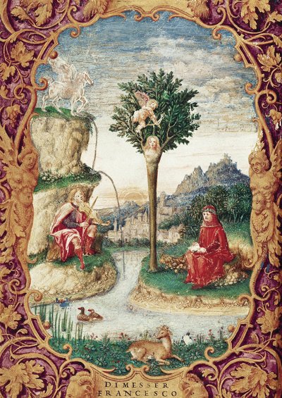 Il Poeta, Laura de Noves da Italian School