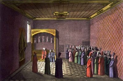 La Sala del Trono del Sultano, tavola 29 di Parte III, Volume I di 