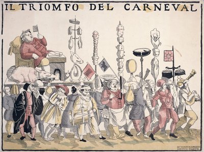 Il Trionfo del Carnevale da Italian School