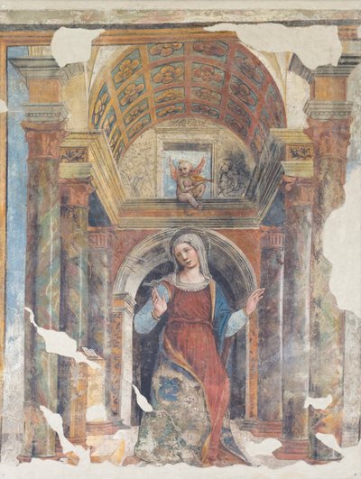La Vergine annunciata, XVI secolo da Italian School