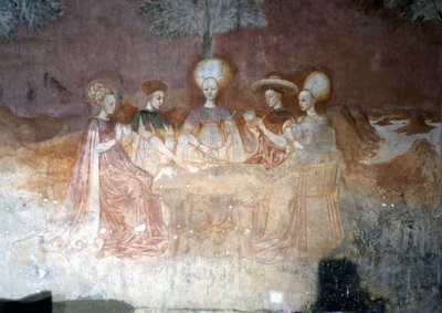 Il gioco delle carte. Affreschi del Palazzo Borromeo a Milano da Italian School