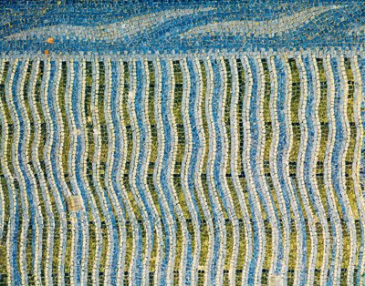 La grande pioggia ... (mosaico) da Italian School