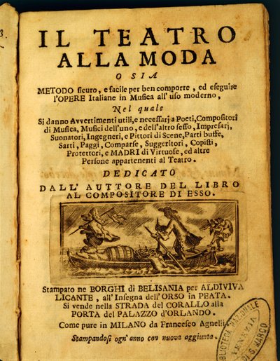 Pagina del titolo del 