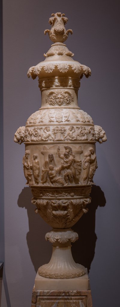 Vaso con scena classica: il Sacrificio di Polissena, c.1825 da Italian School