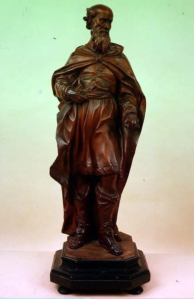 Statua veneziana di un santo barbuto da Italian School