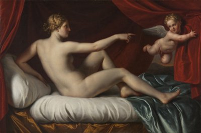 Venere e Cupido da Italian School