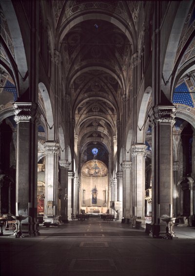 Veduta della cattedrale di Lucca da Italian School