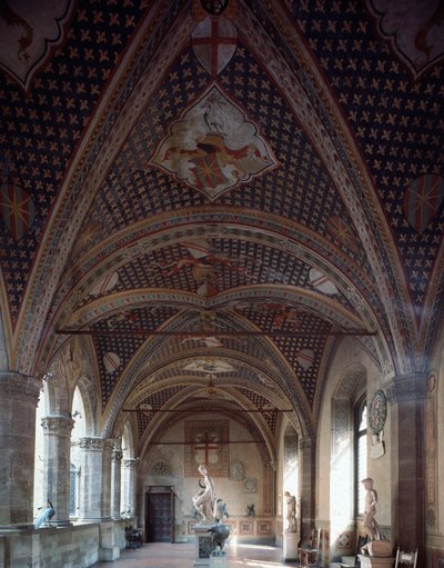 Veduta del Loggiato da Italian School