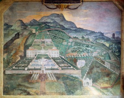 Villa Lante a Bagnaia, c.1581 da Italian School