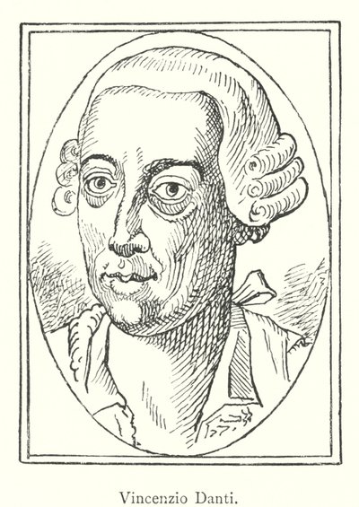 Vincenzio Danti (incisione) da Italian School