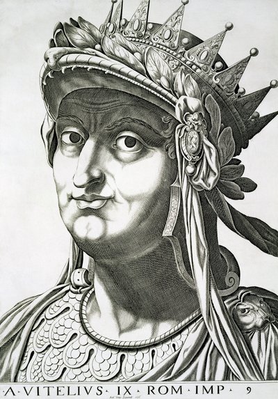 Vitellio (15-69 d.C.), 1596 da Italian School