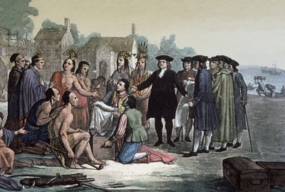 William Penn, c.1820 da Italian School