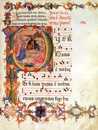 Iniziale istoriata 