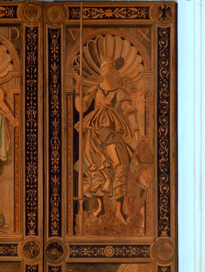 (dettaglio) di una delle porte della Sala degli Angeli, Palazzo Ducale, Urbino da Italian School Italian School