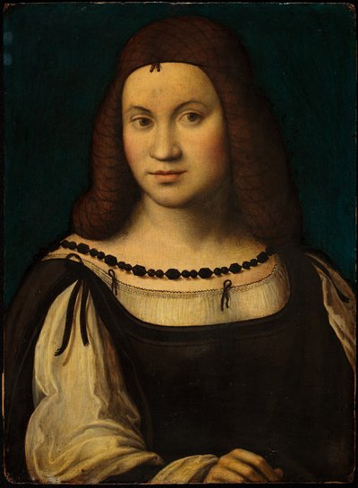 Ritratto di una signora da Italian School Italian School