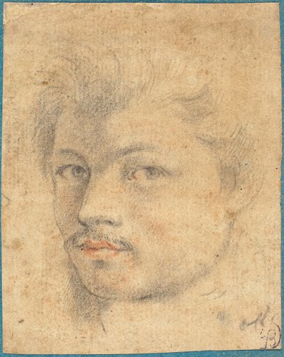 Testa di un uomo da Italian or French 16th
