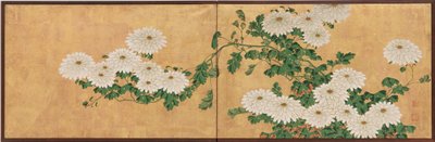Crisantemi, Periodo Edo da Ito Jakuchu