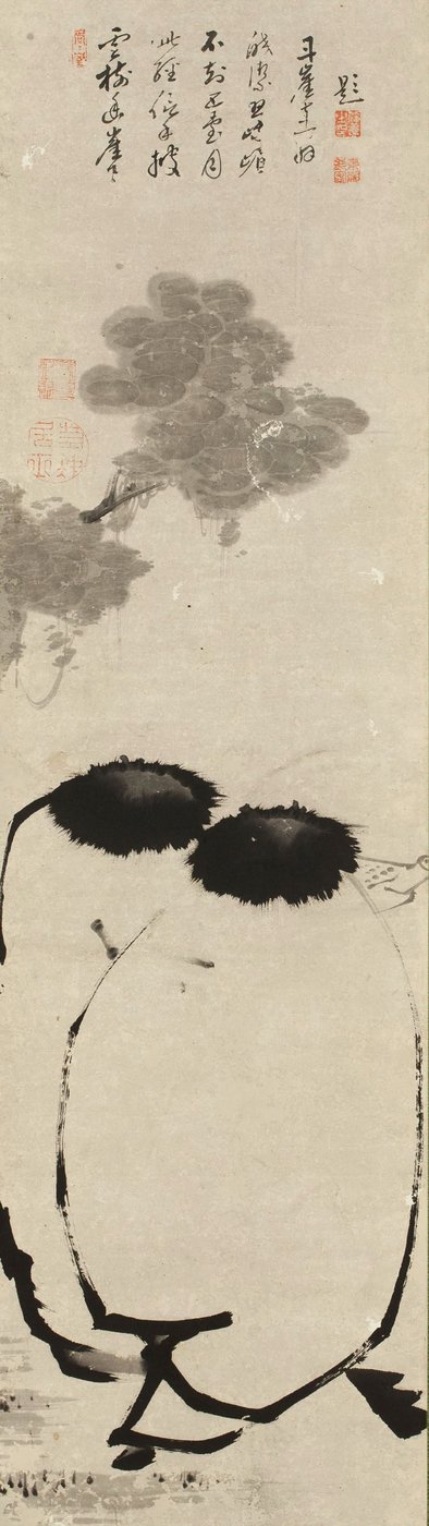Hanshan e Shide, c. 1763 da Ito Jakuchu