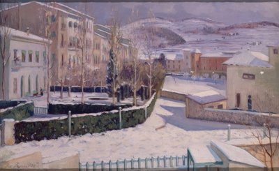Olot innevata da Iu Pascual i Rodés