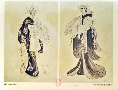 Bozzetti di costumi per l